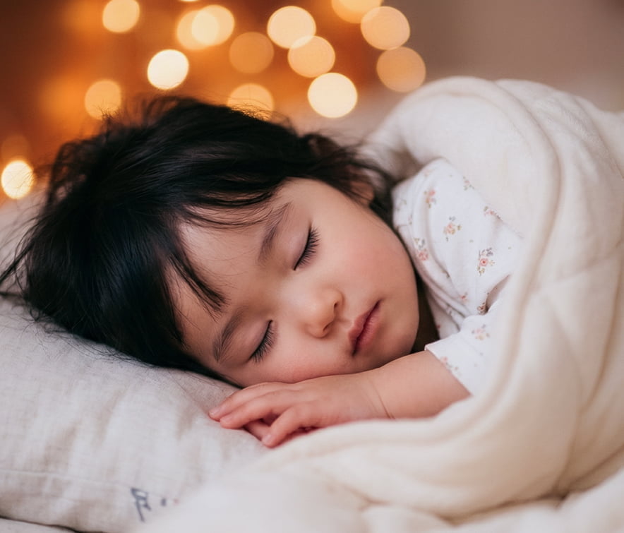 子供の寝顔